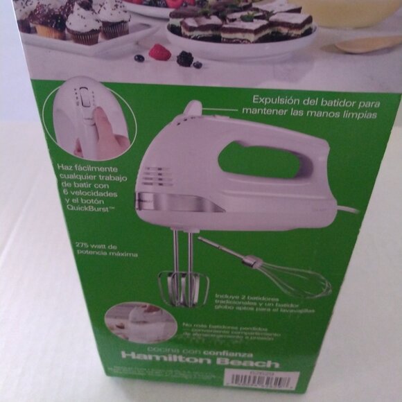 Hamilton Beach 6-Speed Hand Mixer 62629 in White - Picture 4 of 5